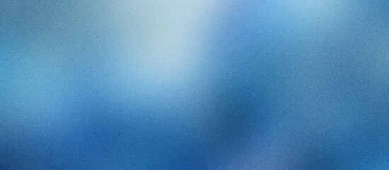 White Blue Colors Gradient Background with a Grainy Texture