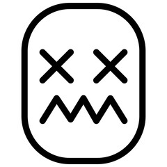 Obraz premium Drunk icon