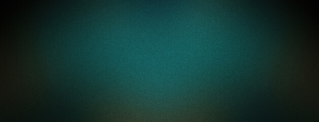 Obraz premium Deep Green Gradient Background with a Grainy Texture