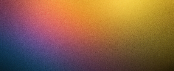 Fototapeta premium Multicolored Gradient Background with a Grainy Texture