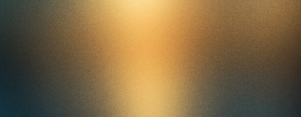 Golden Color Gradient Background with a Grainy Texture