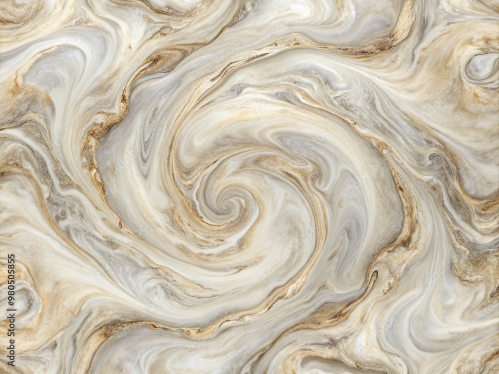 Poster high-resolution digital image of a mesmerizing marble texture featuring intricate swirling patterns 