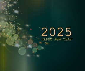 background new year 2025