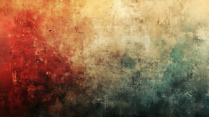 Grunge texture with muted colors and a clear area for text