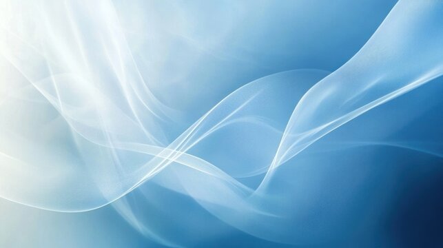 Soft gradient blue abstract background with subtle light flares and smooth curves Close-up photo with clean background