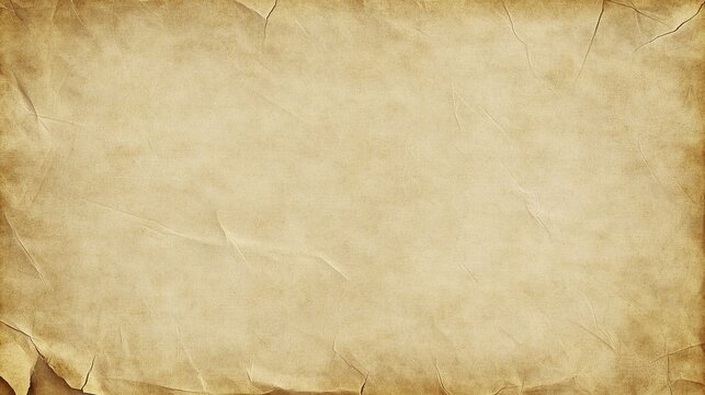 A vintage parchment-style paper with an antique effect, featuring slightly creased edges that mimic the natural aging characteristics of old paper. This piece exudes the charm of an old-time poster 