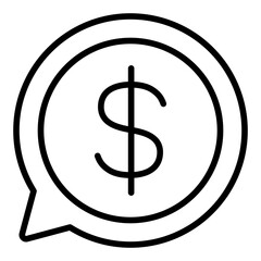 Instant Payment line icon