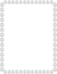 Border frame halloween 