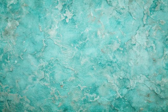 Weathered turquoise concrete stone paper texture featuring organic patterns and subtle aquamarine undertones, evoking a sense of rugged natural beauty and modern sophistication.