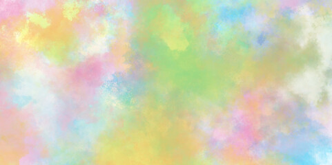 blur holographic rainbow foil iridescent panoramic texture with cloudy stains, amazing colorful abstract watercolor texture, Holographic rainbow color paper texture.