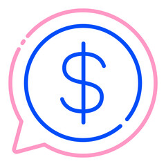 Instant Payment line duo tone icon