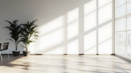 For online presentations and virtual meetings and video conference calls with teams, a simple and clean white wall or backdrop is ideal