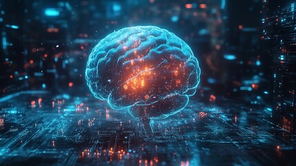 brain ware images with the sophistication of future technology