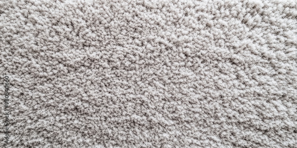 Poster a close-up view of a soft, textured carpet surface in a neutral color.