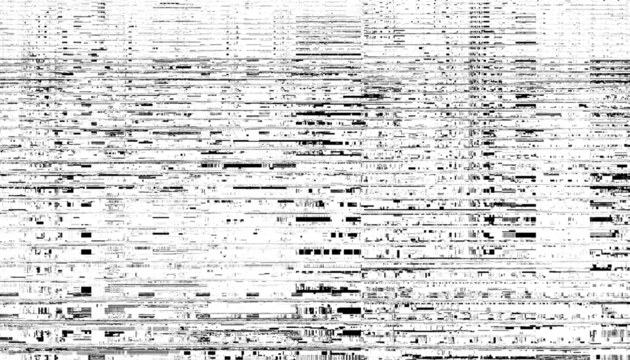 Abstract black pixelated overlay with a transparent background. Png overlay background