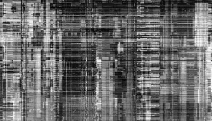 Abstract black pixelated overlay with a transparent background. Png overlay background