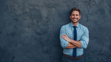 The Professional Smiling Businessman