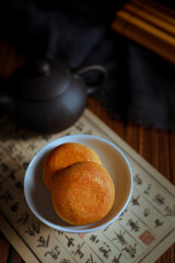中国饼干、月饼、美食、特殊美食、特色、小吃、Tea snacks