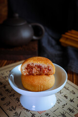 中国饼干、月饼、美食、特殊美食、特色、小吃、Tea snacks