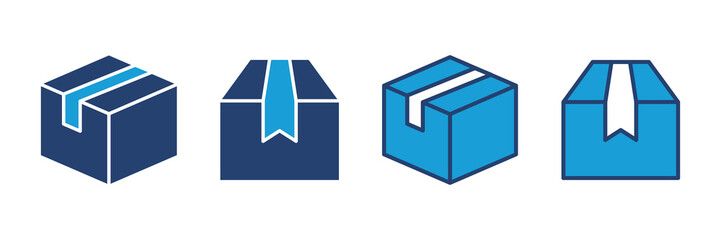 Box icon vector. box vector icon, package, parcel