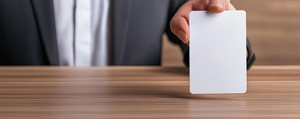 A closeup of a badge and security access card being placed on a desk, symbolizing the end of access and connection to a workplace