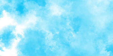 abstract surface blue watercolor painting cloudy sky background, Watercolor illustration art abstract blue grunge paper texture background, clouds in the blue sky with natural tiny clouds.