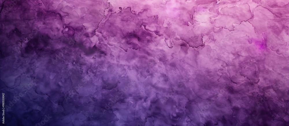 Wall mural abstract background with purple and pink watercolor texture. background for design or banner