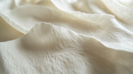 A highly detailed and aesthetically rich close-up paper texture