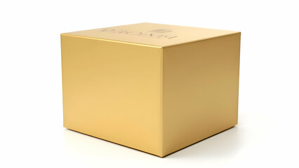 Fototapeta premium Elegant Gold Gift Boxes: Luxurious and Sophisticated Packaging for Memorable Presents
