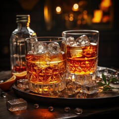 Beautiful Old-Fashioned Colorful Background with a Clean and Elegant Design