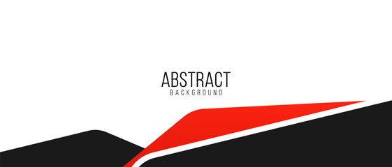abstract geometric background with red and black shapes on white for branding and design presentation