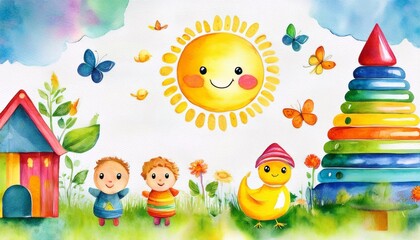 World children day poster design