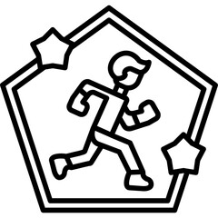 Pentathlon Icon