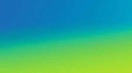 Fototapeta premium A vibrant gradient blending blue and green hues, perfect for backgrounds or artistic designs, evoking tranquility and freshness.