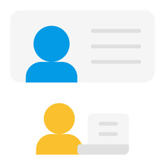 Conference flat icon