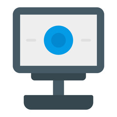 Web Camera flat icon