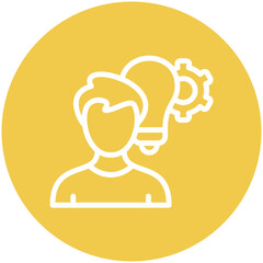 Skill vector icon illustration of Human Resource iconset.