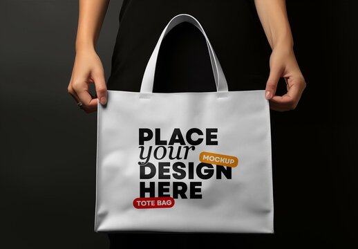 Tote Bag Mockup Generated with AI