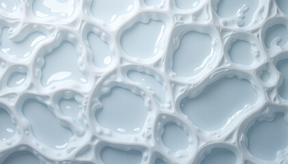 Foam texture, background. Soap bubbles. Abstract flowing background