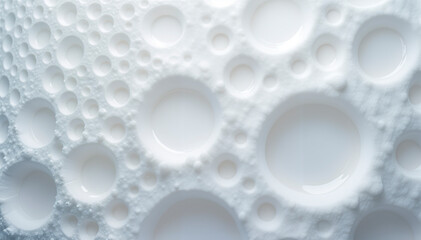 Soapy porous bubble background. Abstract flowing background