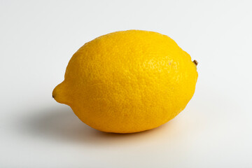 Lemon on a white background
