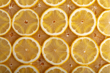 Lemon slices background