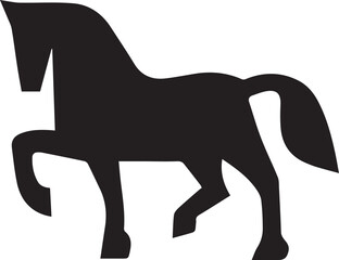 Horse icon symbol vector image Illustration
