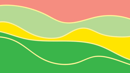 ABSTRACT BACKGROUND COLORFUL WITH HAND DRAWN SHAPES FLAT DESIGN VECTOR TEMPLATE FOR WALLPAPER, COVER DESIGN, HOMEPAGE DESIGN