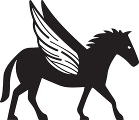 Horse icon symbol vector image Illustration
