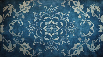 An Islamic floral background with a modern twist, blending traditional motifs with contemporary design elements.