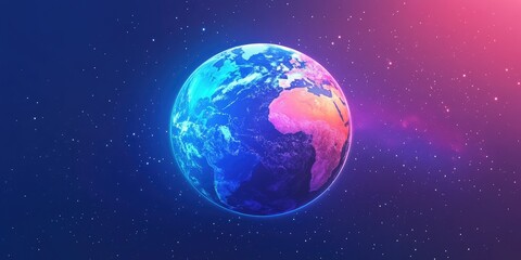 Fototapeta premium Gradient world health day