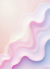 Soft flowing pastel colored abstract background