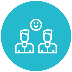 Bro vector icon illustration of Friendship iconset.