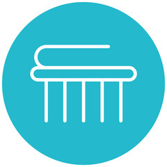 Scrubbing vector icon illustration of Cleaning and Dusting iconset.